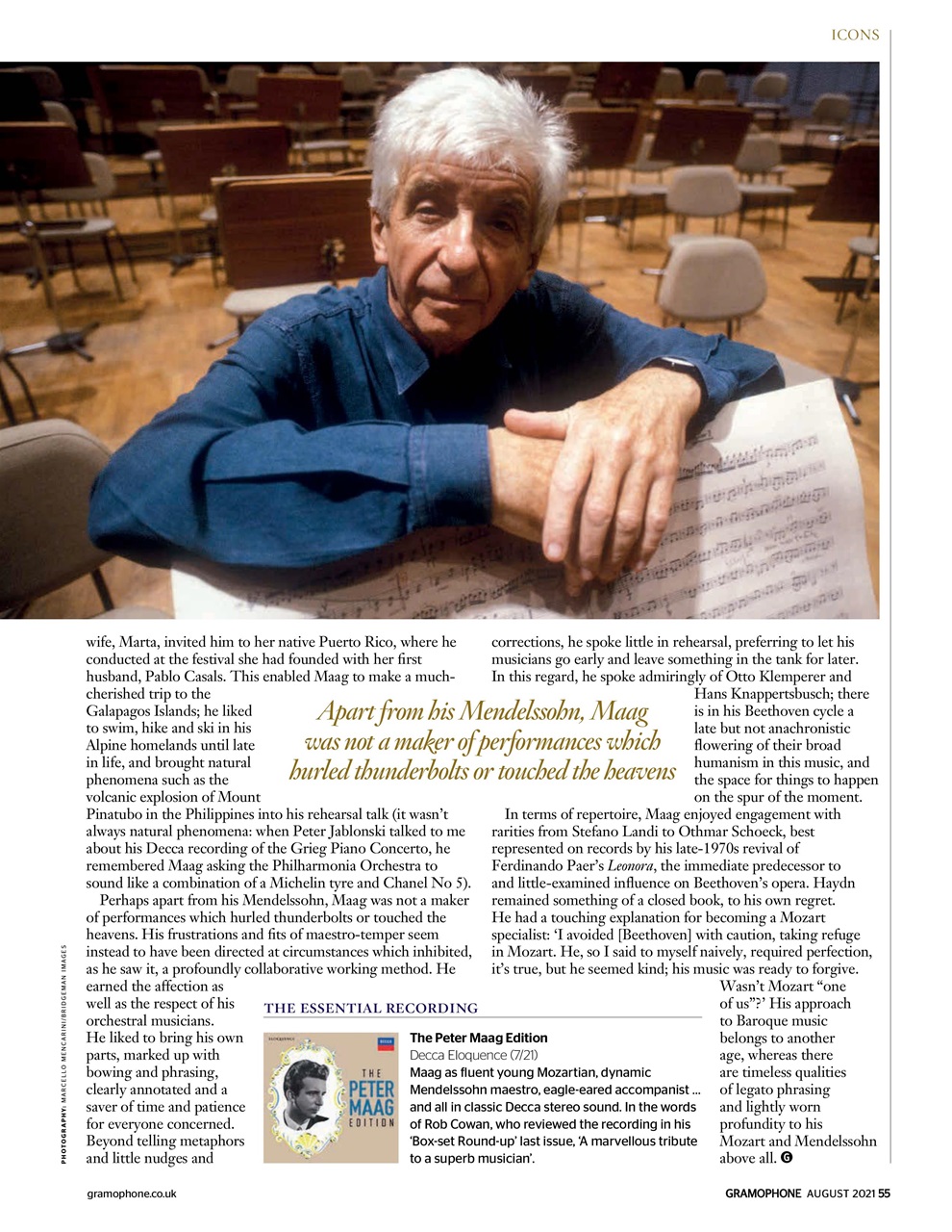 Gramophone Preview Pages