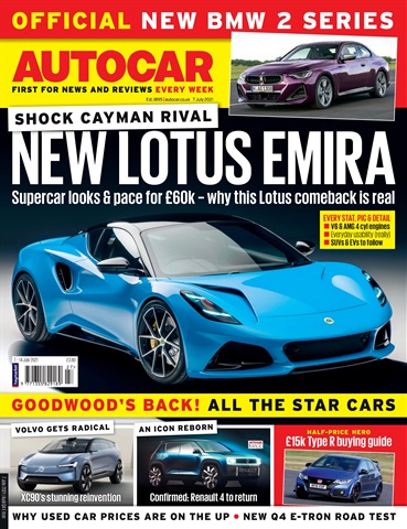 Autocar issue 7th July 2021
