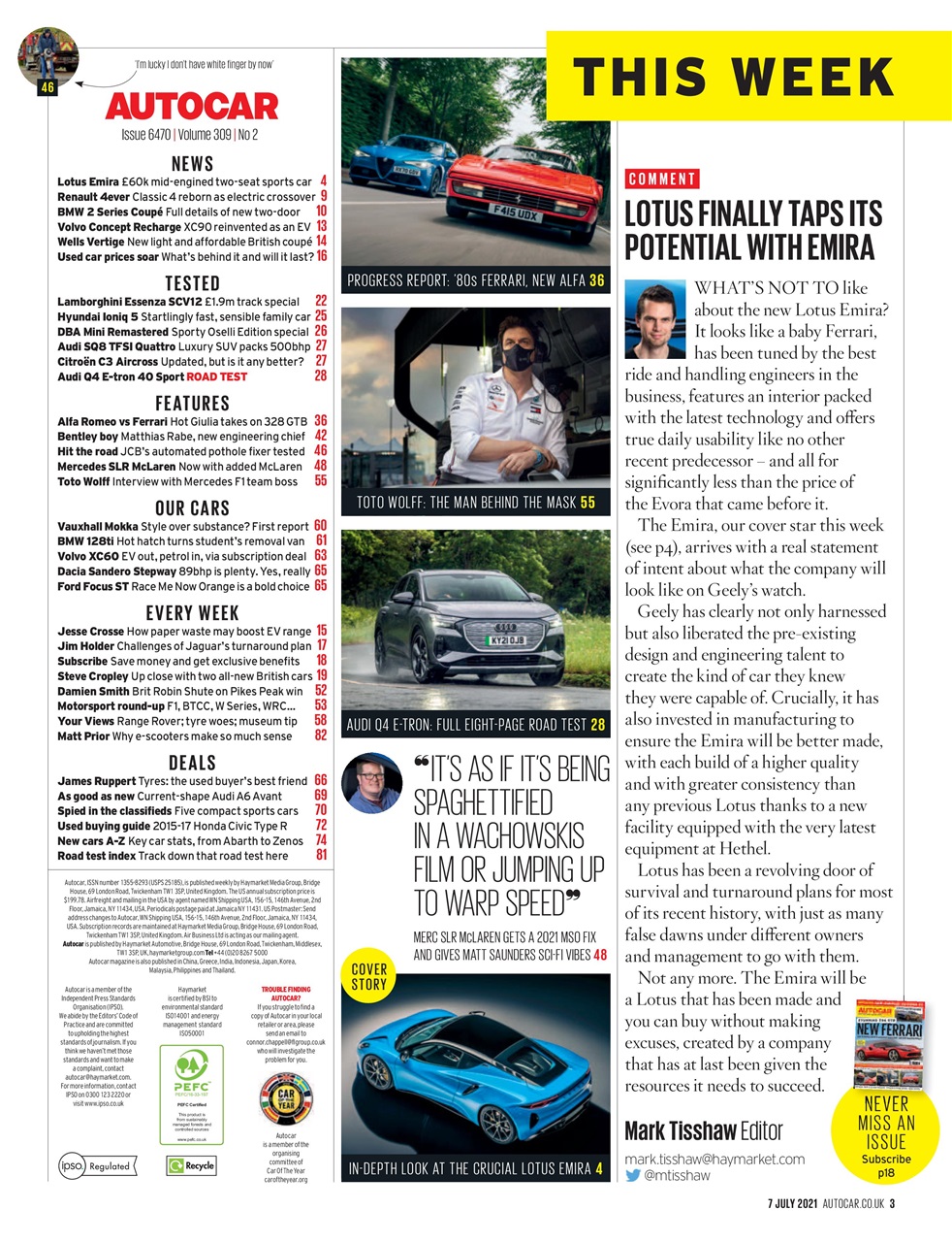 Autocar Preview Pages