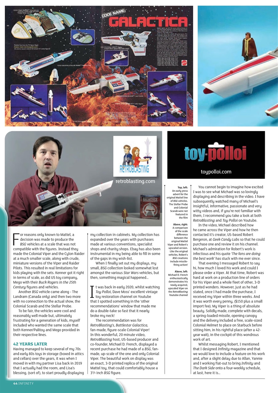 Infinity Magazine Preview Pages