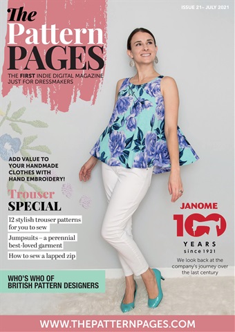 The Pattern Pages Sewing Magazine issue ISSUE 21