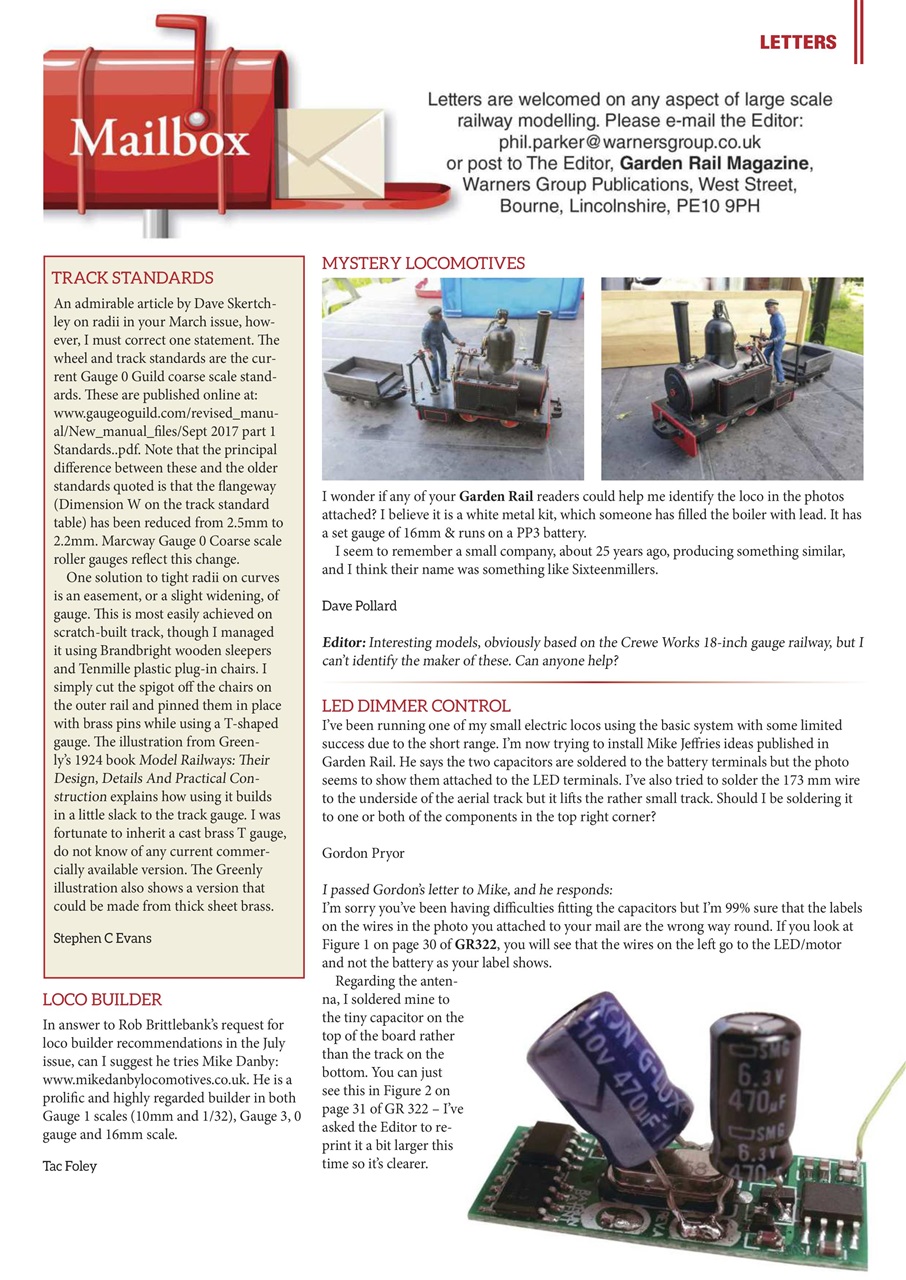Garden Rail Preview Pages