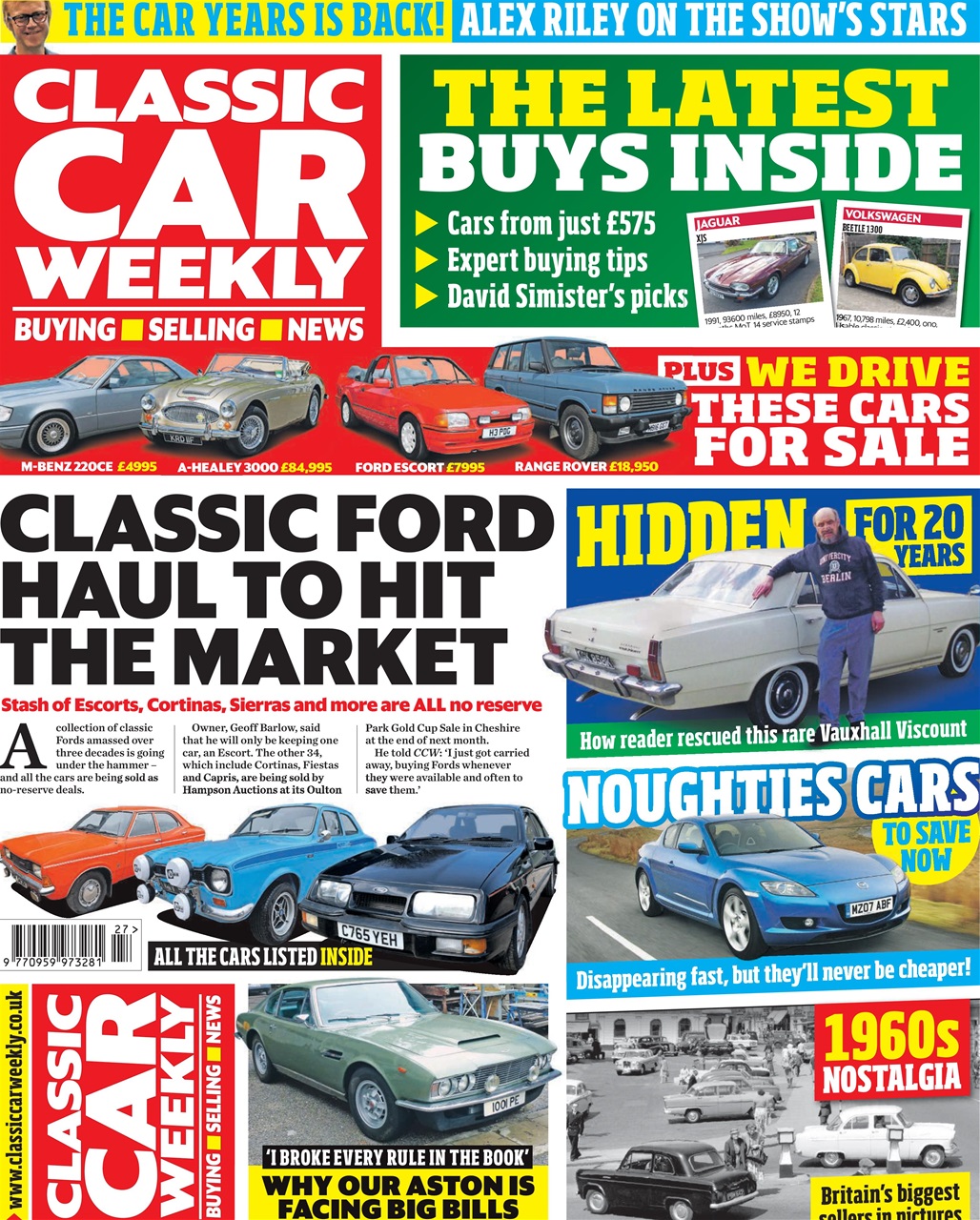 Classic Car Weekly Preview Pages