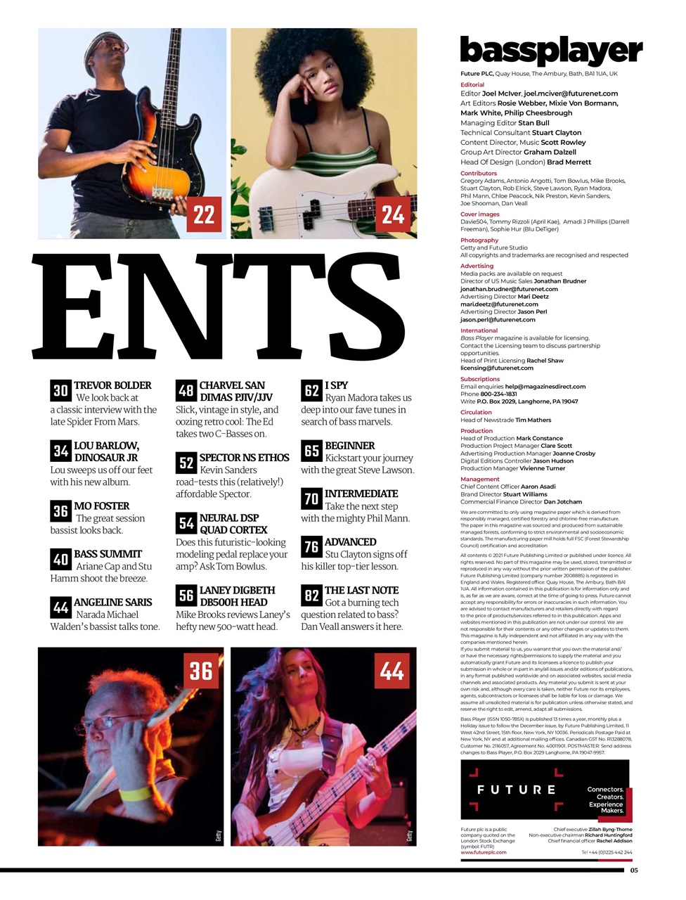 Bass Player US Preview Pages