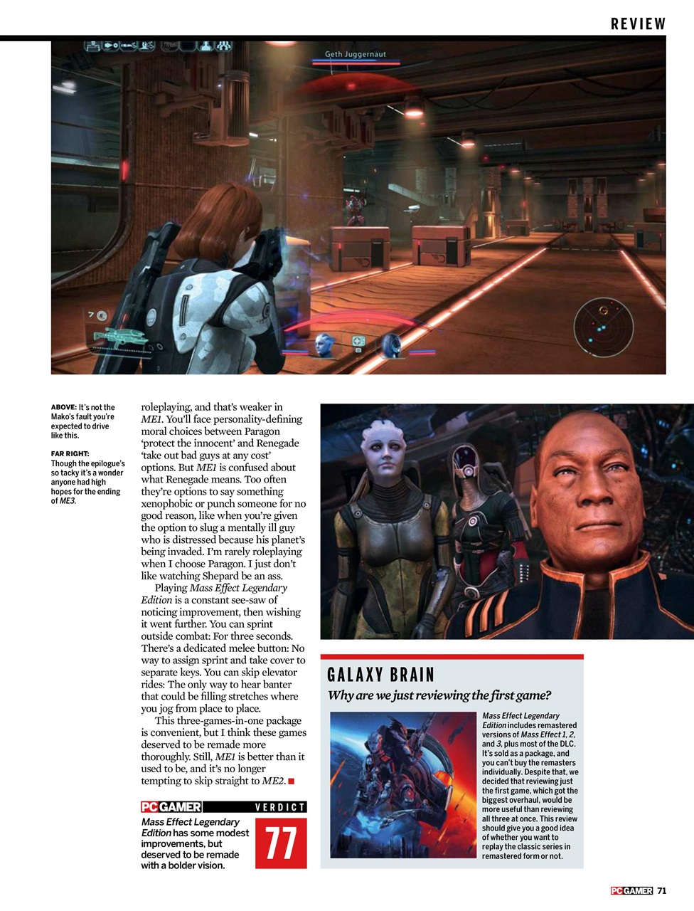 PC Gamer (US Edition) Preview Pages