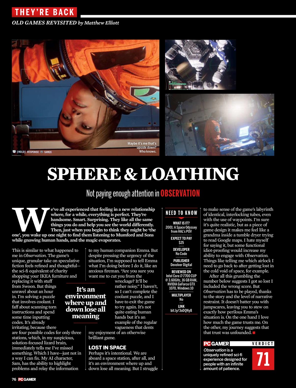 PC Gamer (US Edition) Preview Pages