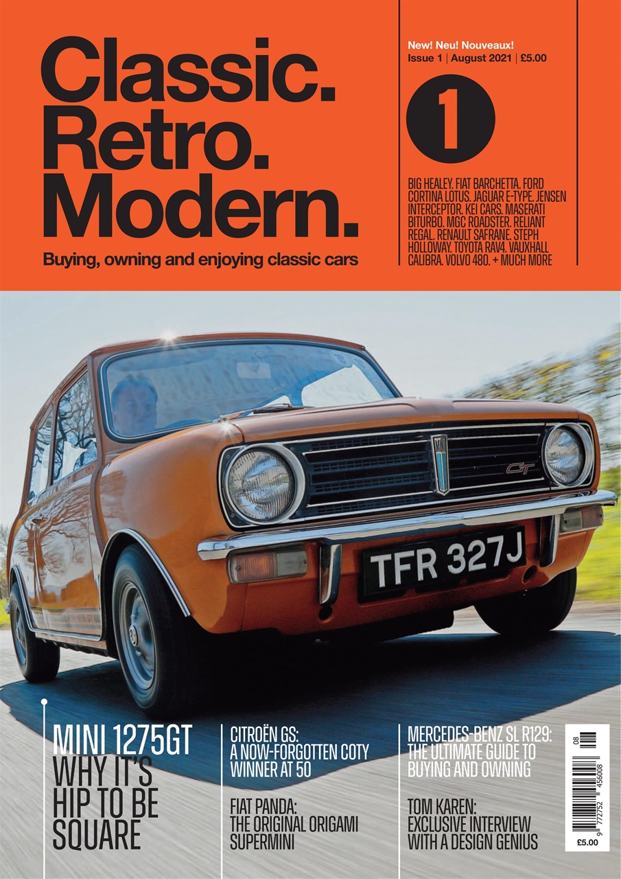Classic Retro Modern Magazine Preview Pages