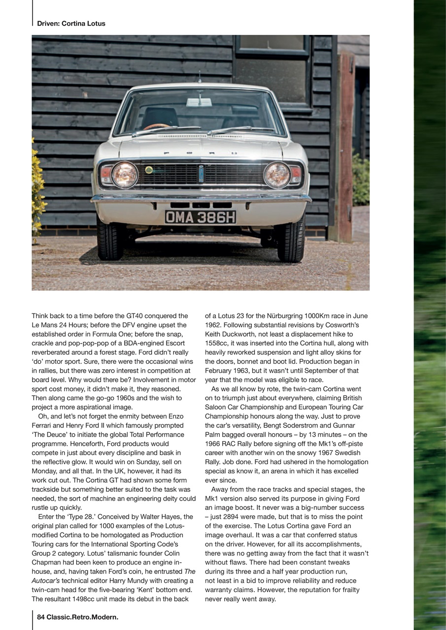 Classic Retro Modern Magazine Preview Pages