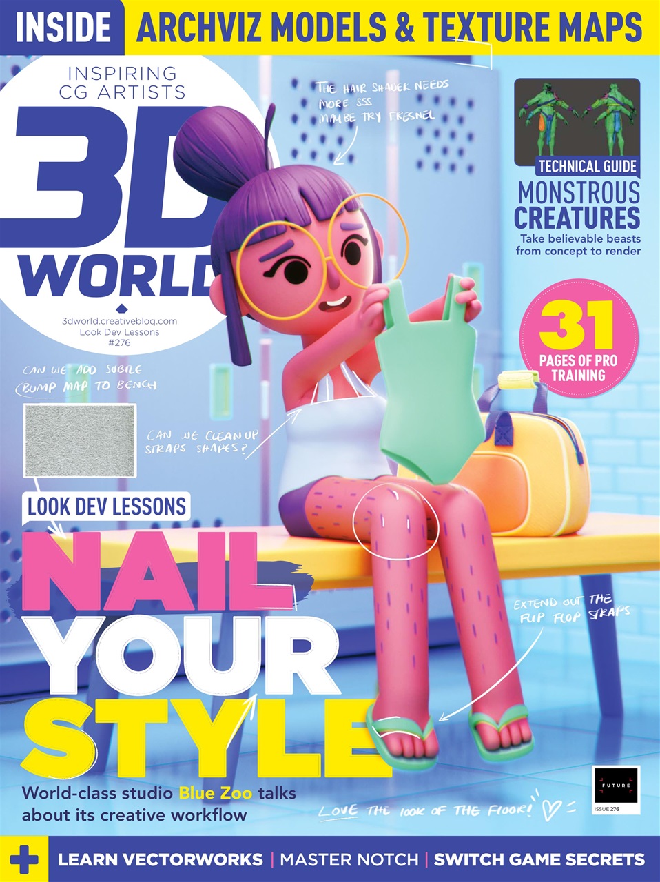 3D World Preview Pages