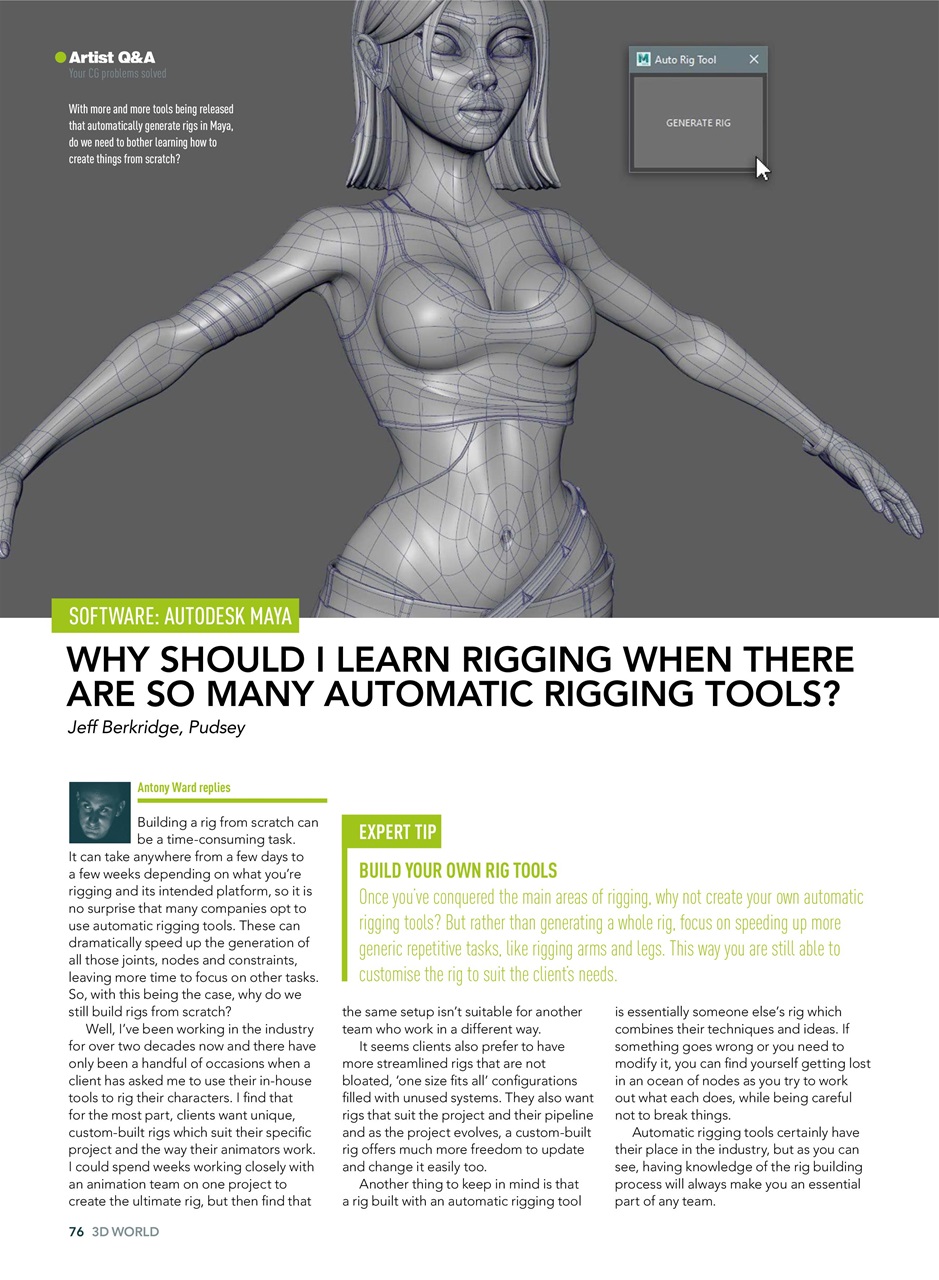 3D World Preview Pages