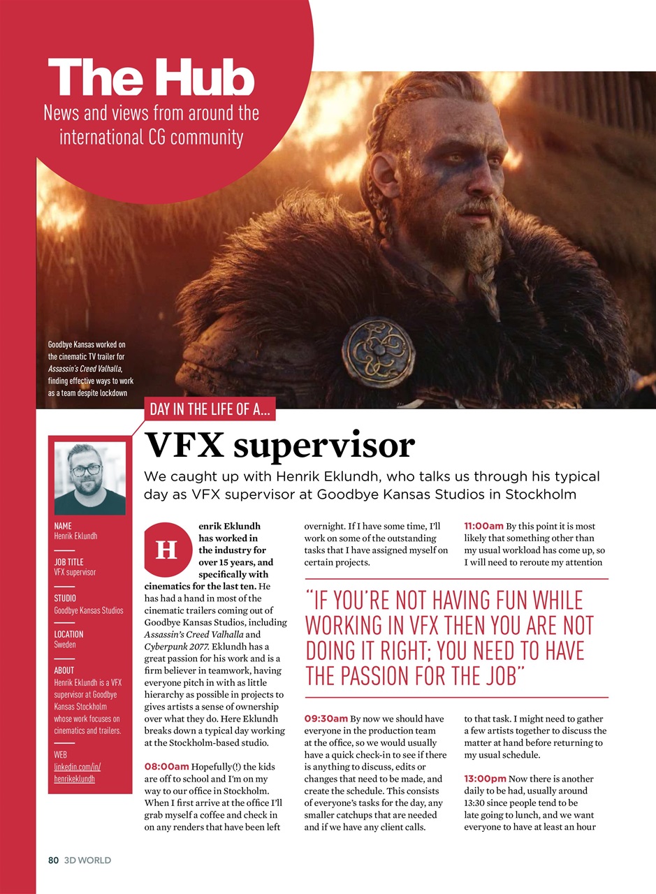 3D World Preview Pages