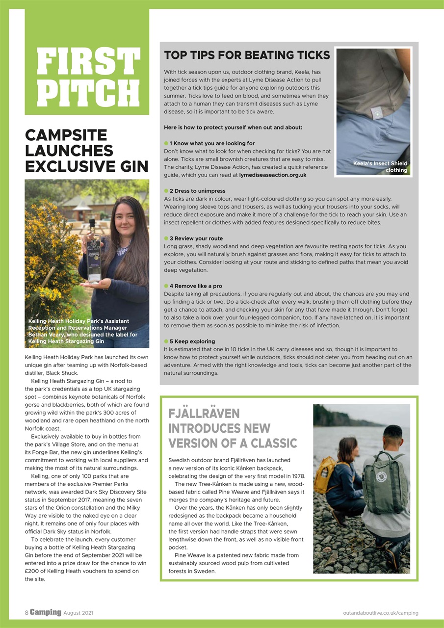 Camping Preview Pages