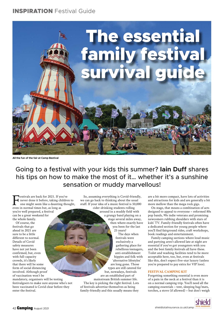 Camping Preview Pages