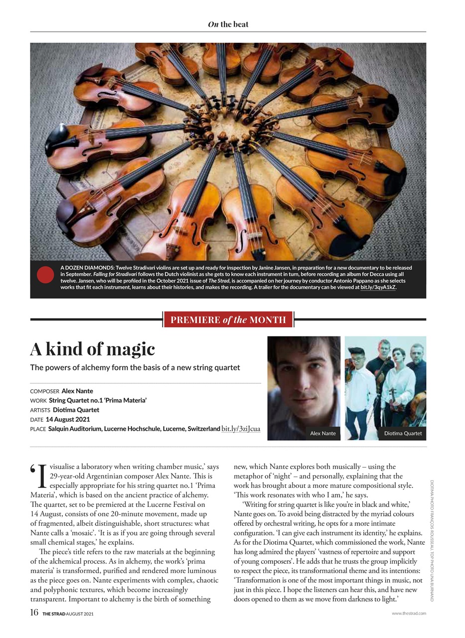 The Strad Preview Pages