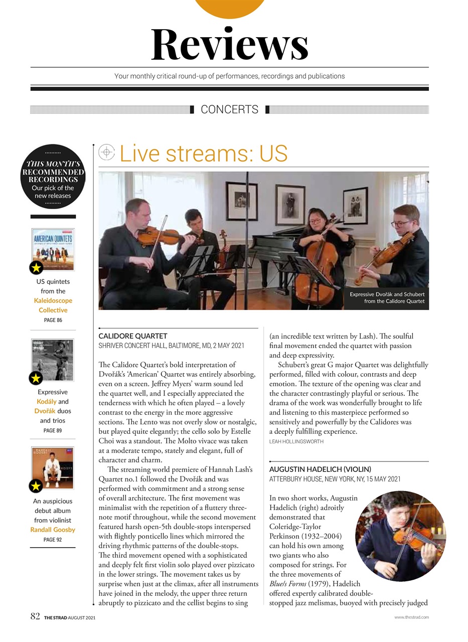 The Strad Preview Pages
