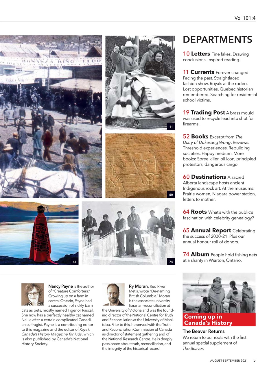 Canada's History Preview Pages