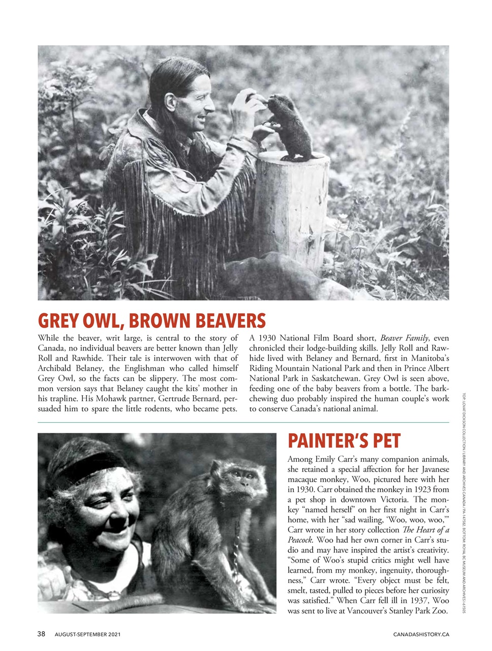 Canada's History Preview Pages