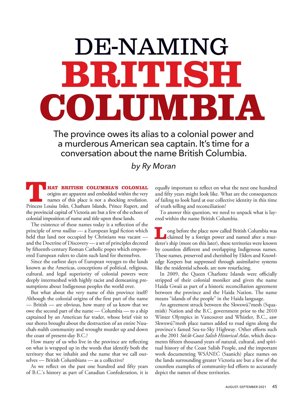 Canada's History Preview Pages