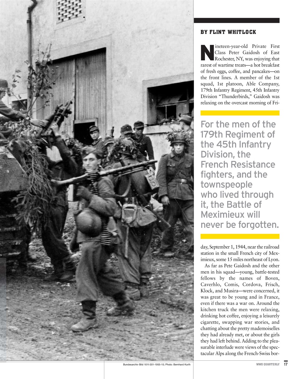 WWII Quarterly Preview Pages
