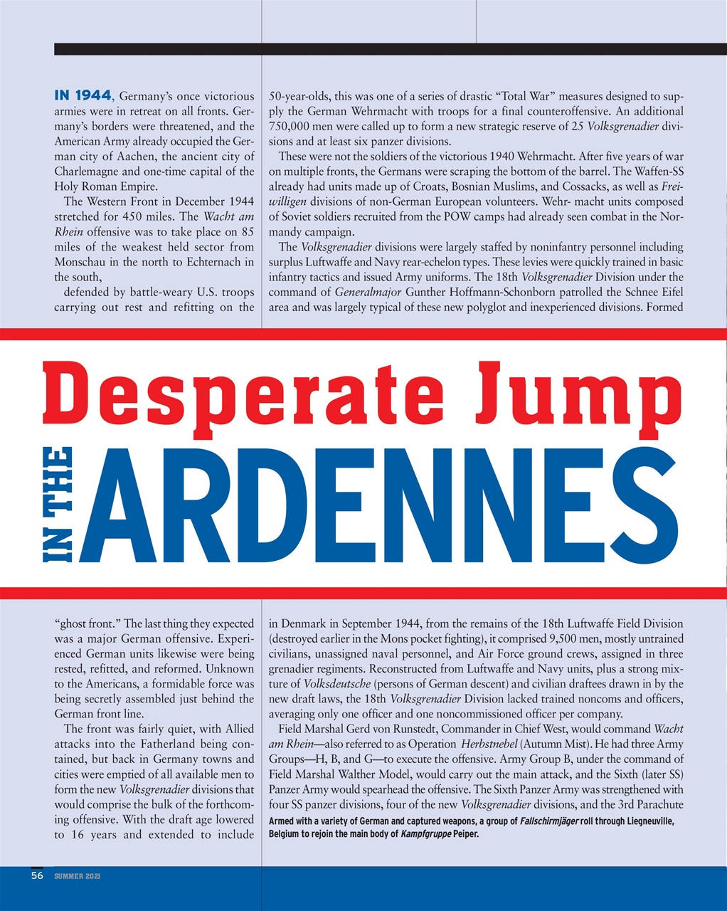 WWII Quarterly Preview Pages