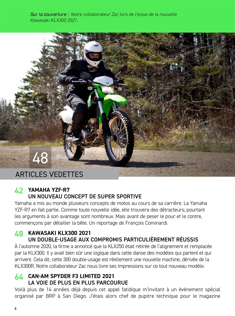 Moto Journal Preview Pages