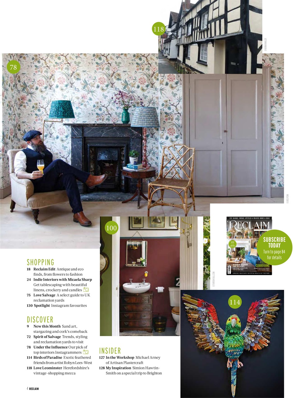 Reclaim Preview Pages