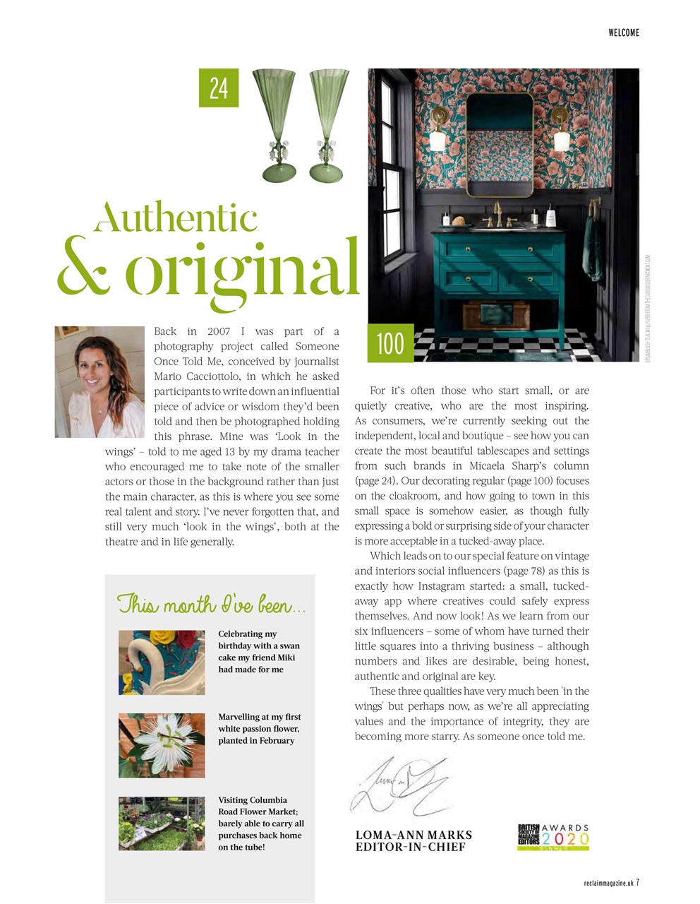 Reclaim Preview Pages