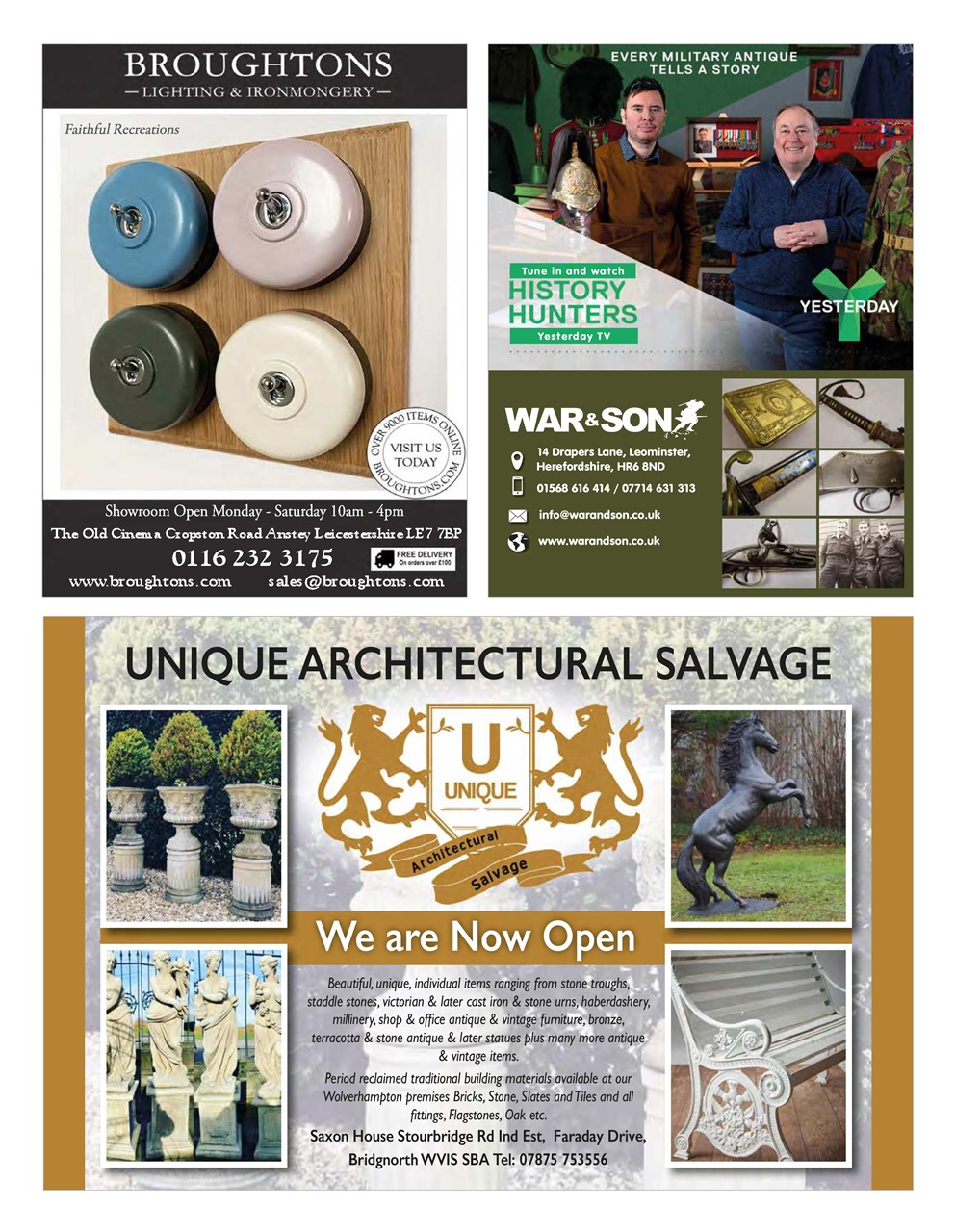 Reclaim Preview Pages