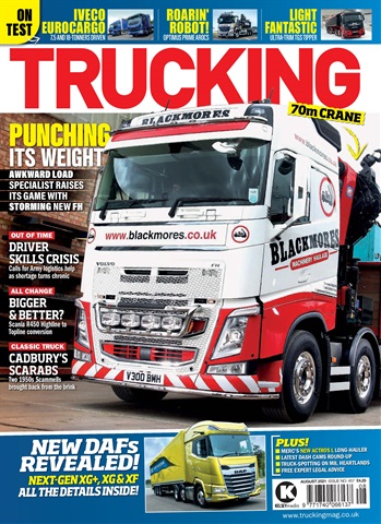 Trucking Magazine issue Aug-21