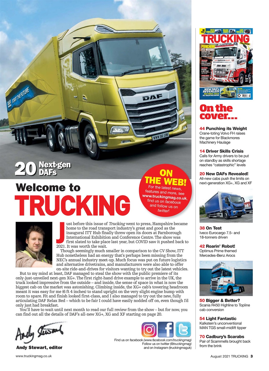 Trucking Magazine Preview Pages