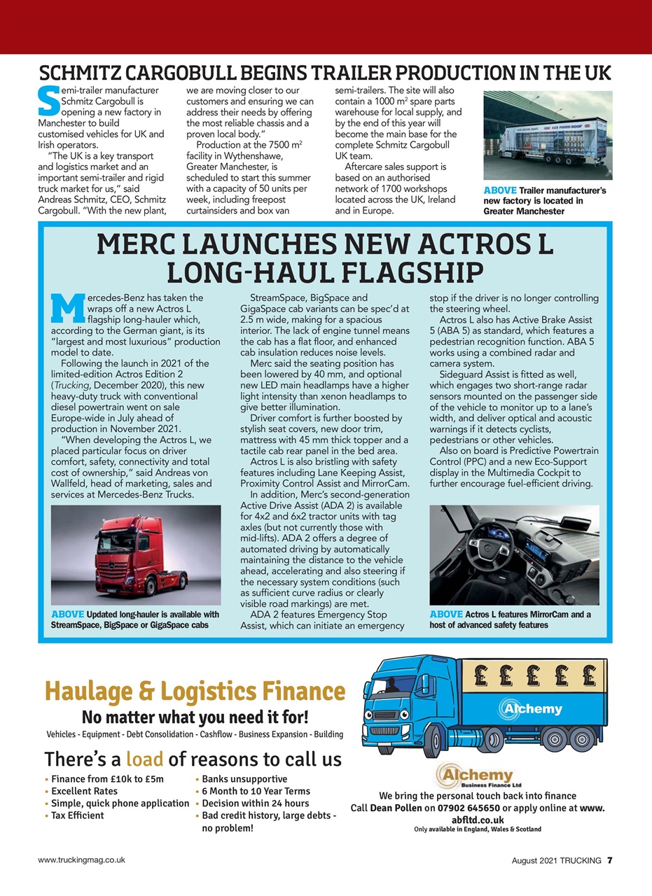 Trucking Magazine Preview Pages
