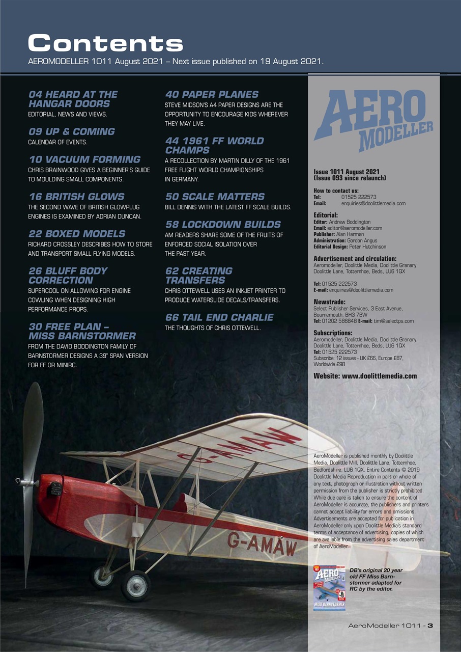 AeroModeller Preview Pages