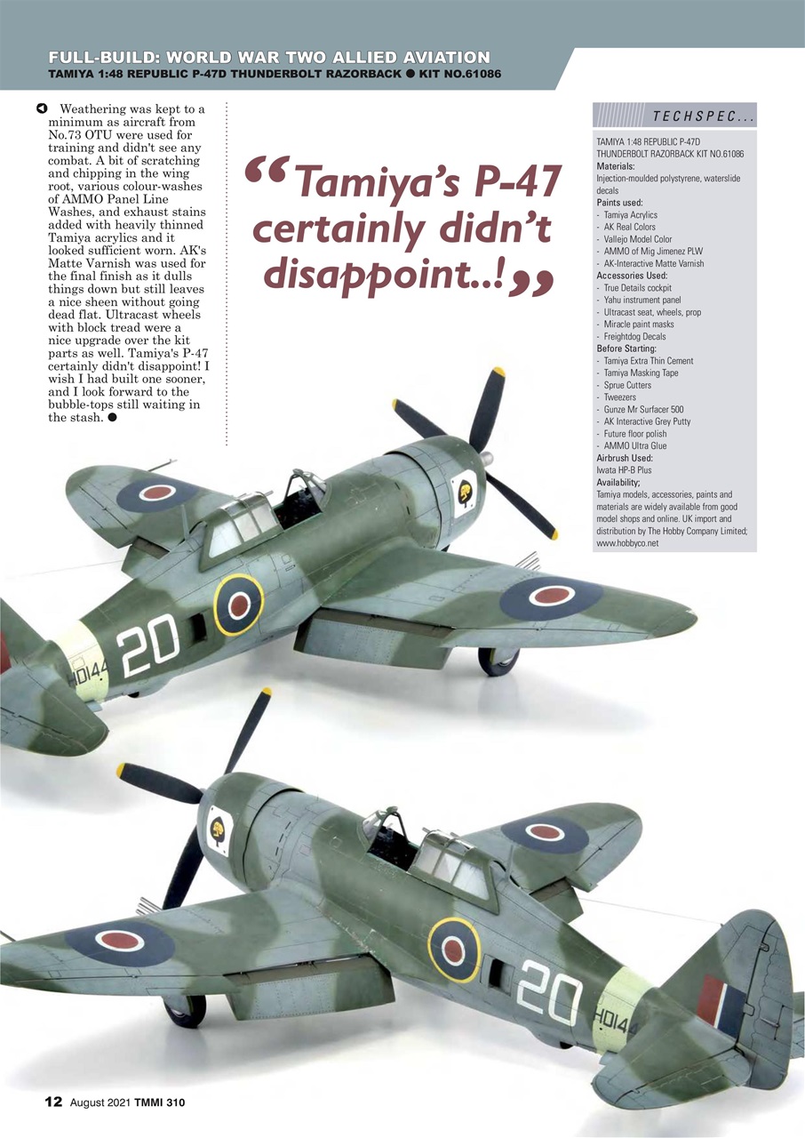 Tamiya Model Magazine Preview Pages