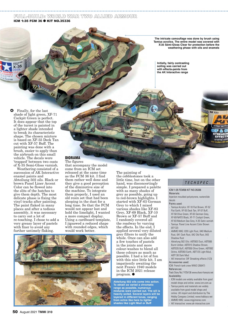 Tamiya Model Magazine Preview Pages