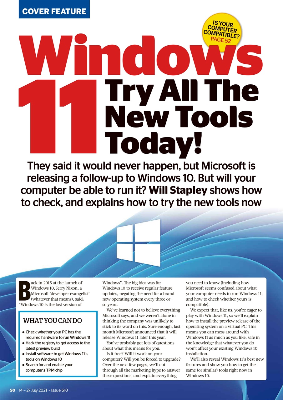 Computer Active Preview Pages
