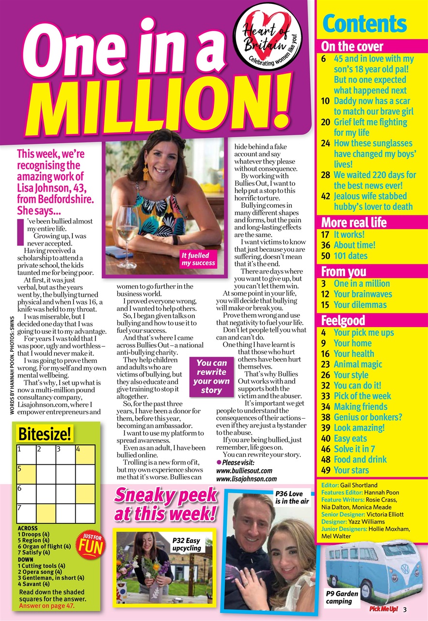 Pick Me Up Preview Pages