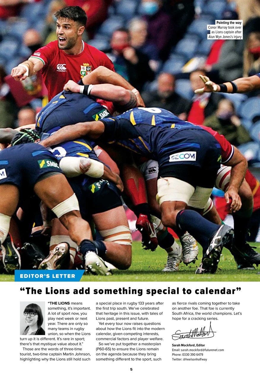 Rugby World Preview Pages