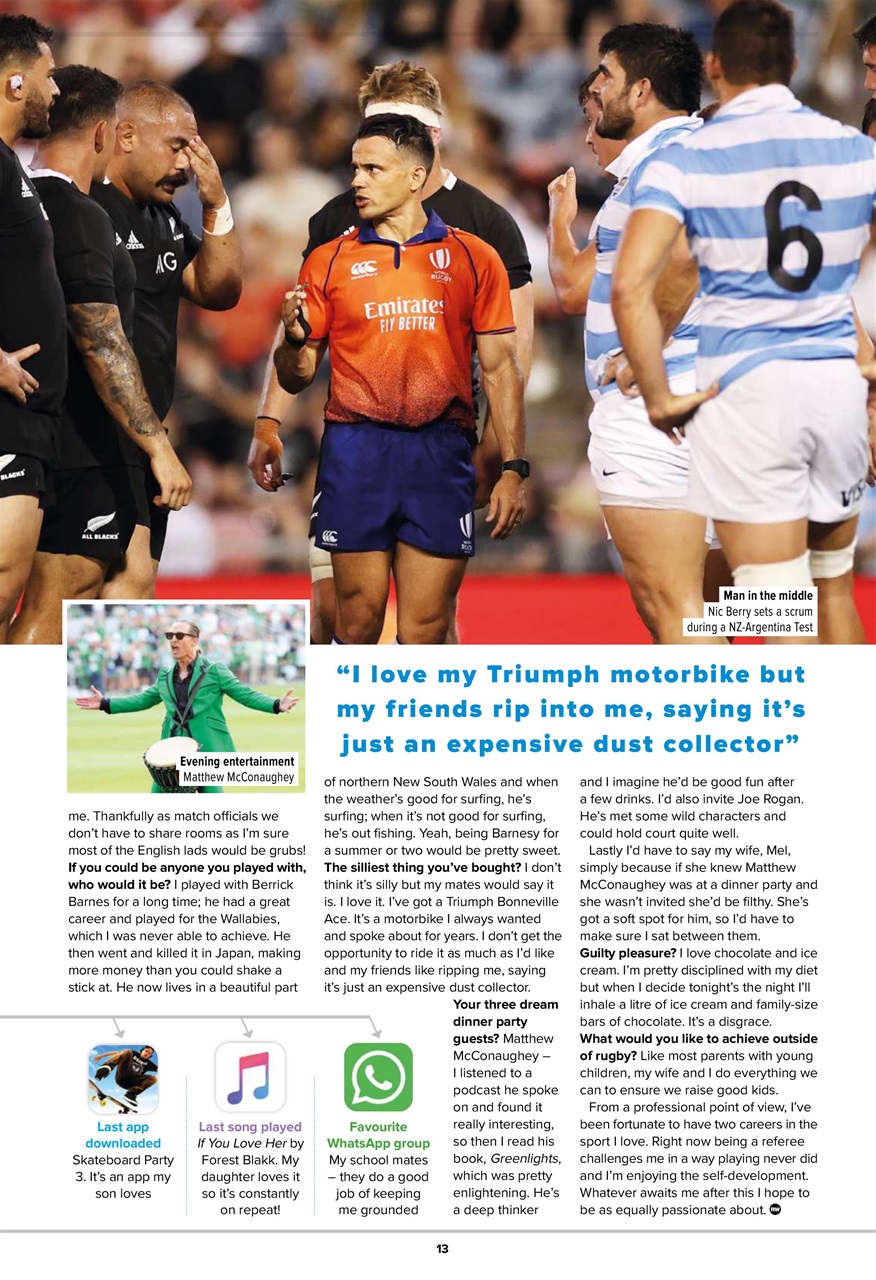 Rugby World Preview Pages