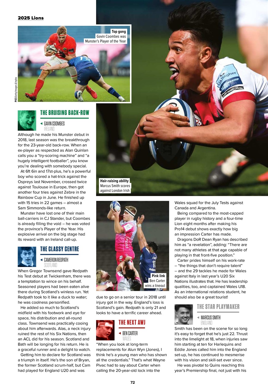 Rugby World Preview Pages