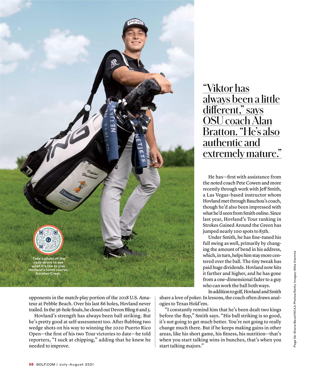 Golf Magazine Preview Pages