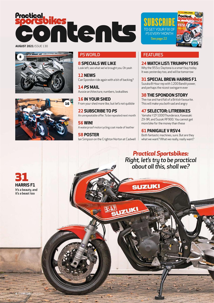 Practical Sportsbikes Preview Pages