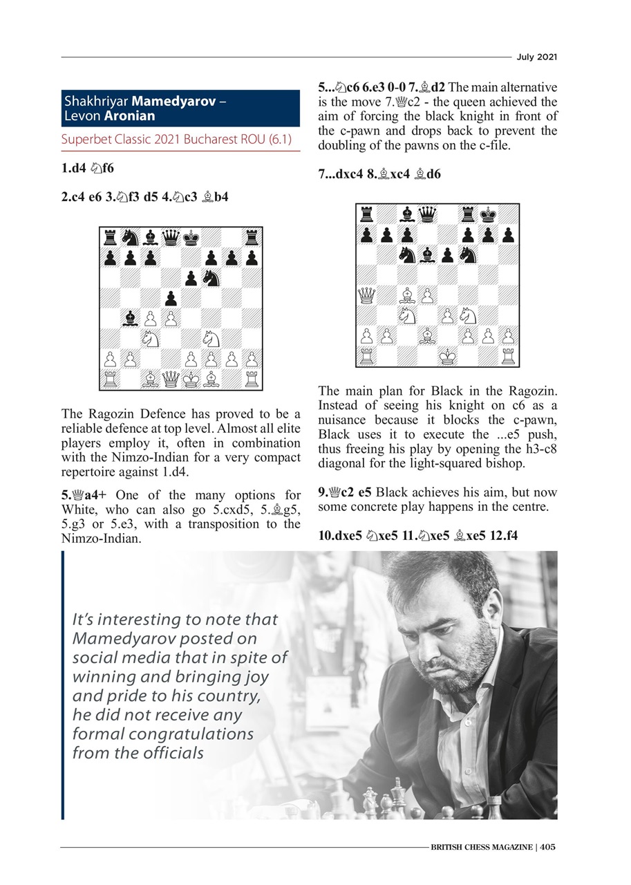 British Chess Magazine Preview Pages