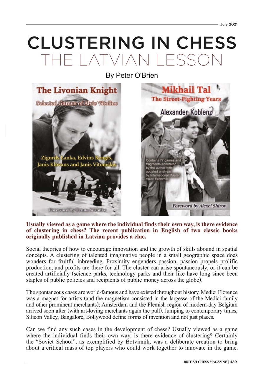 British Chess Magazine Preview Pages