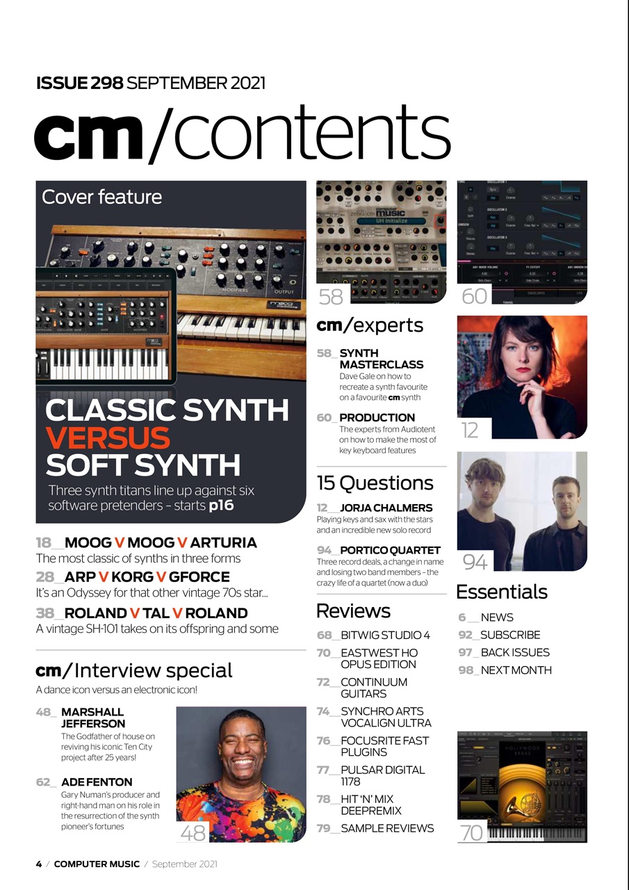 Computer Music Preview Pages