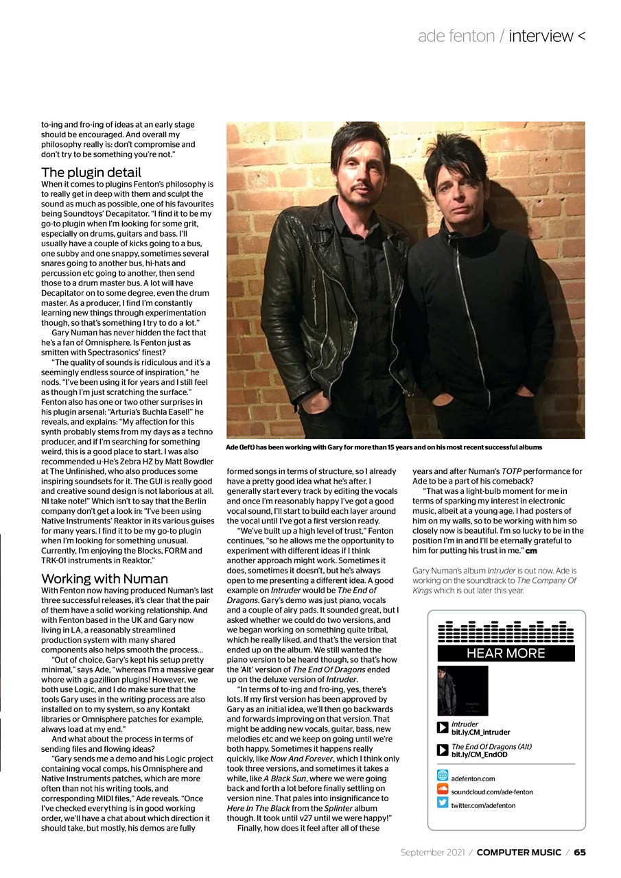 Computer Music Preview Pages