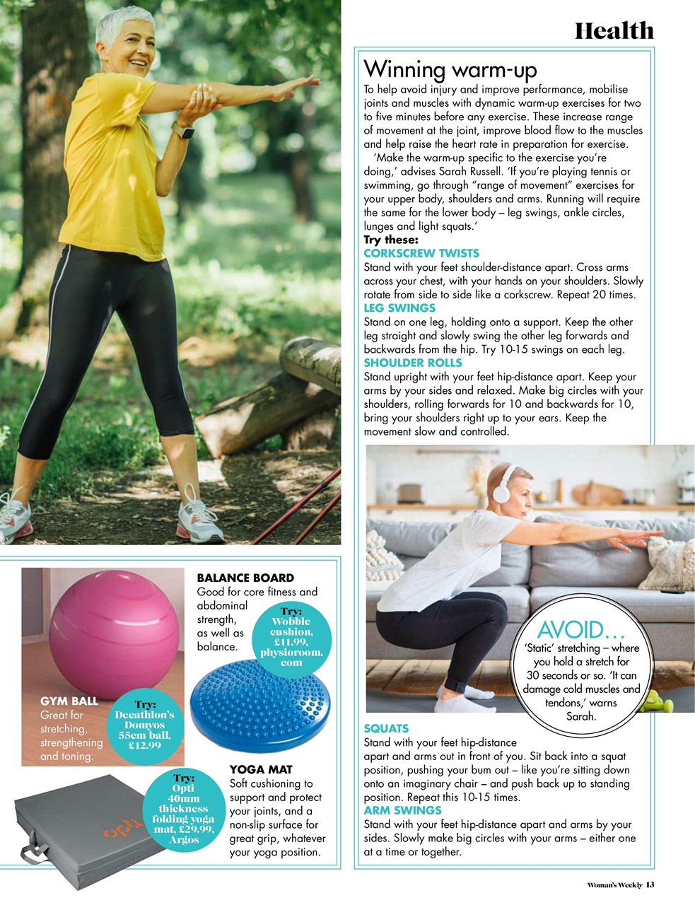 Woman's Weekly Preview Pages