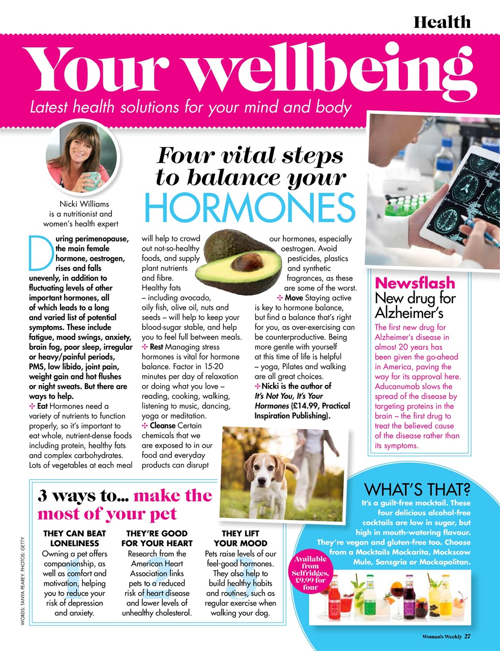 Woman's Weekly Preview Pages