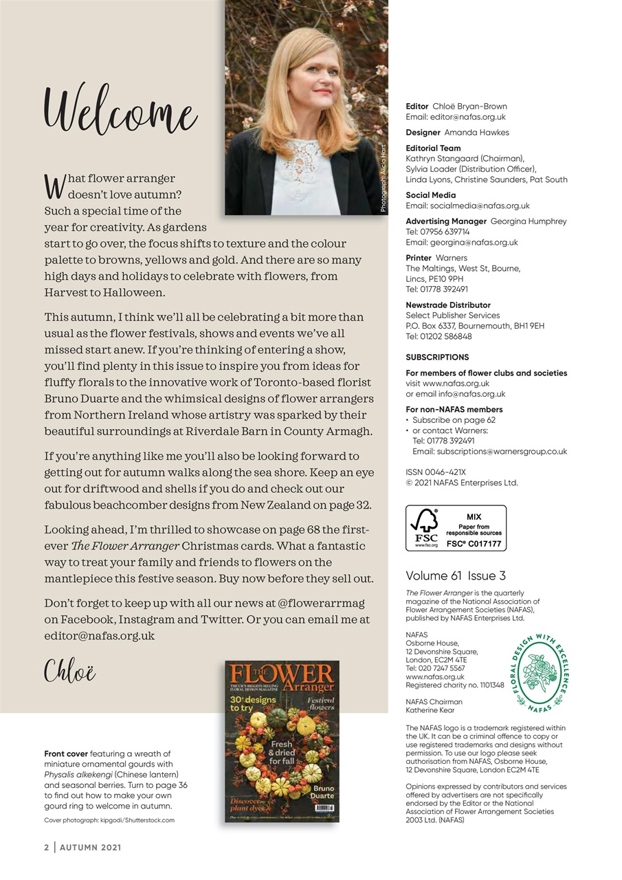 The Flower Arranger Preview Pages