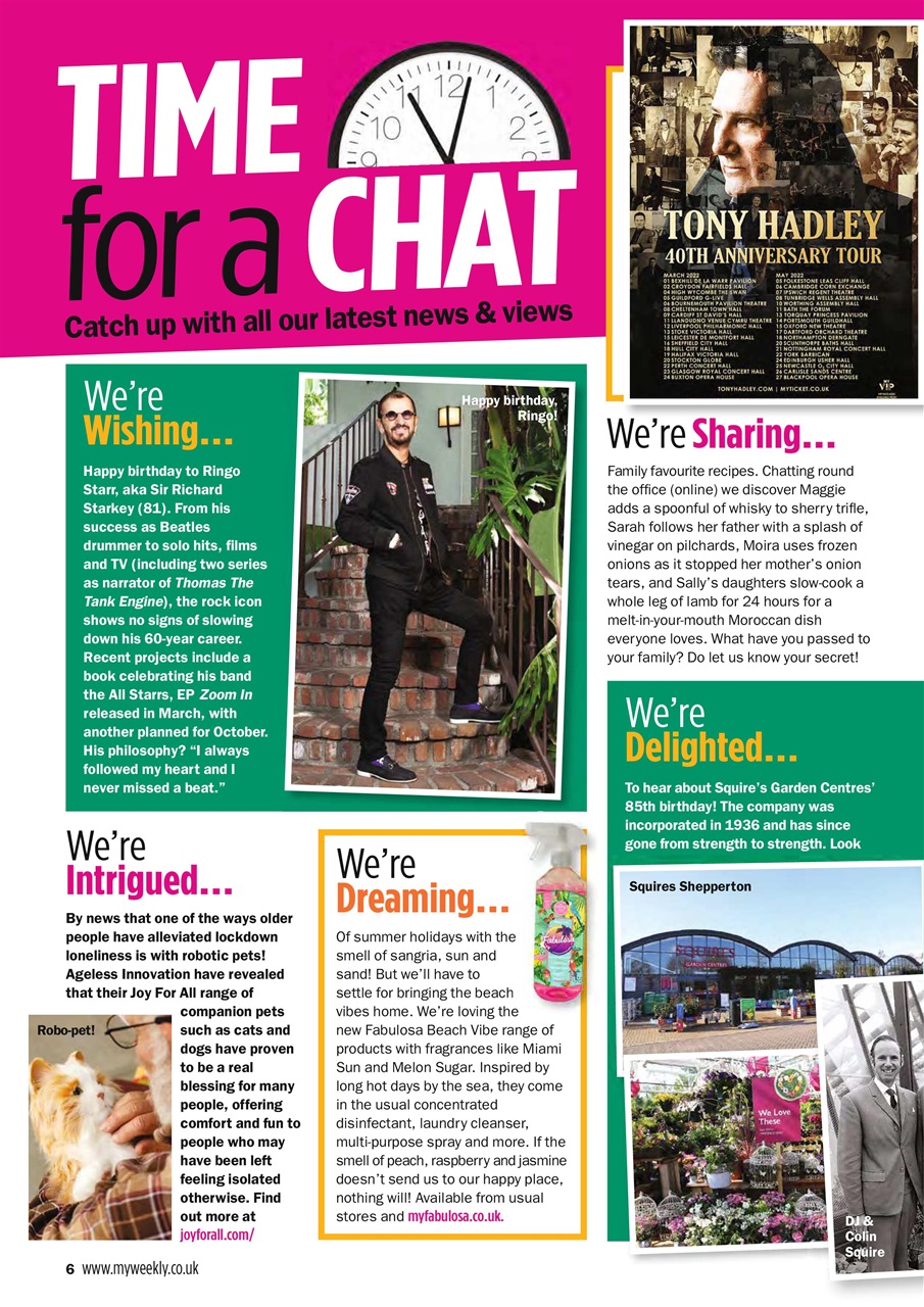 My Weekly Preview Pages