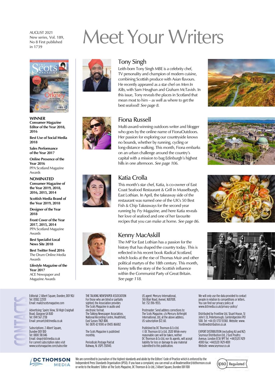 The Scots Magazine Preview Pages